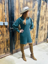 Load image into Gallery viewer, The Emerald City Sweater Dress
