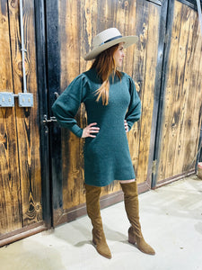 The Emerald City Sweater Dress