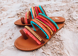 Boho Tassel Sandals