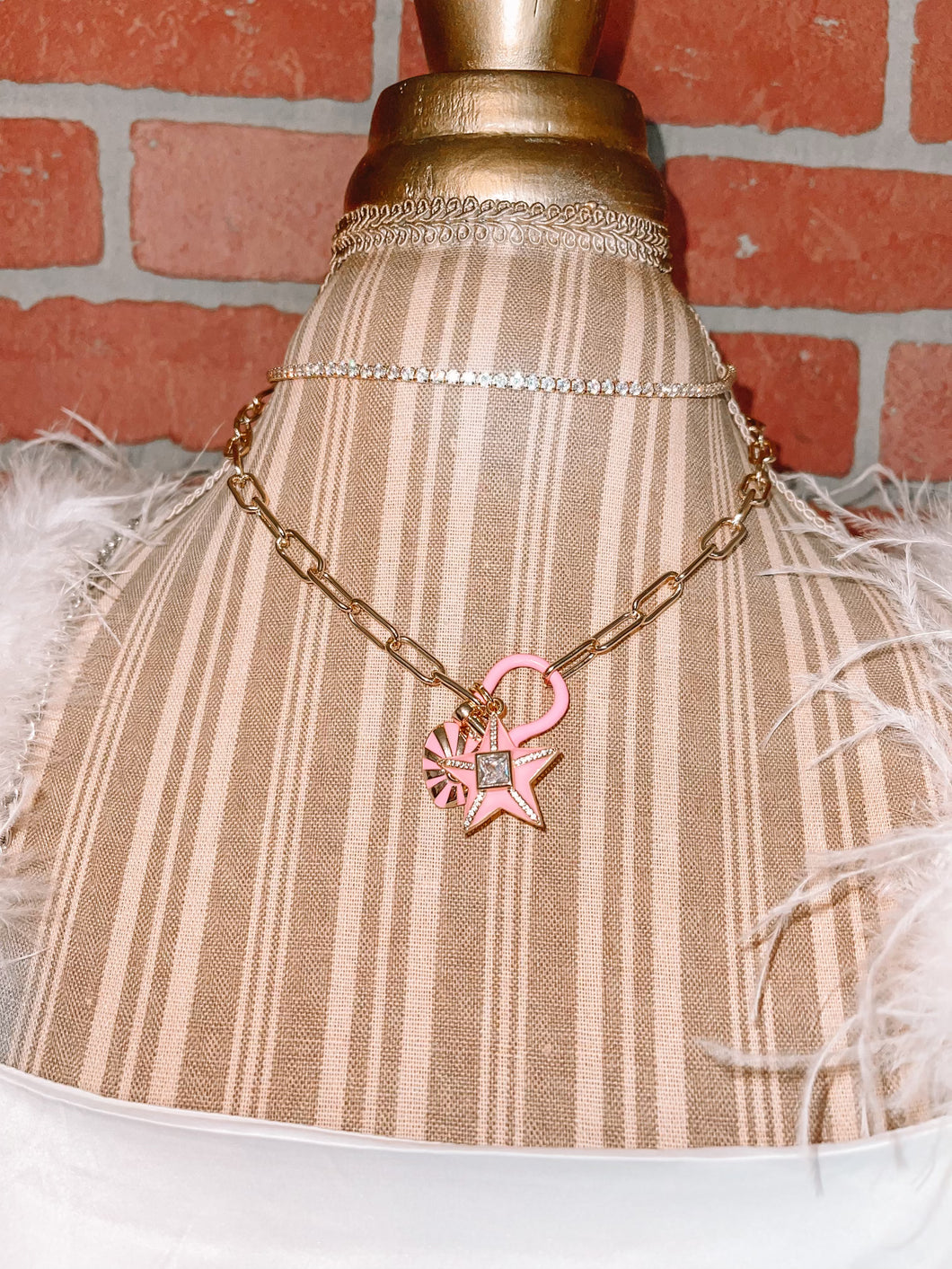 Pink Lucky Necklace