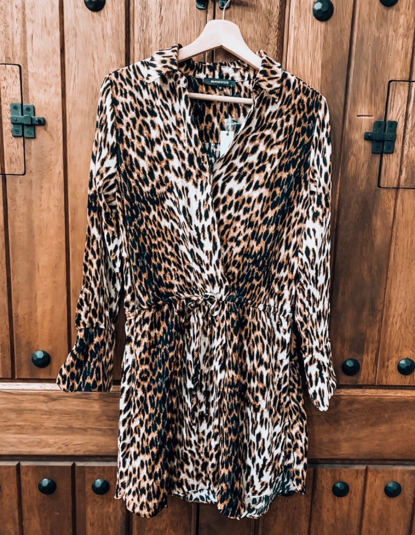 Leopard Cocktail Dress